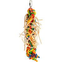 Produktbild von DUVO+ Shreddy Pinata Intelligenzspielzeug für Papageien aus Seegras, Papier und Holz