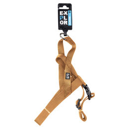 Produktbild von Duvo+ Sicherheitsgeschirr Chest Fashion aus Nylon in Braun Größe M