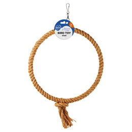 Produktbild von Duvo+ Sisal-Ringseil Schaukel für Vögel Beige Größe L