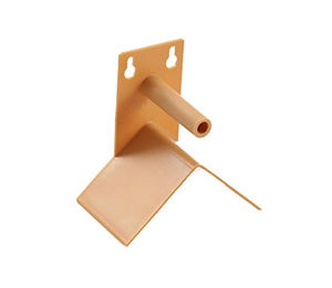 Produktbild von Duvo+ Sitzstangenhalter aus Kunststoff in Beige für Vögel und Wildvögel