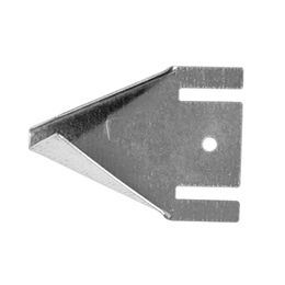 Duvo+ Sitzstangenhalter für Vögel aus Metall Silber 6 x 4 x 2 cm – Bild 1 von 3