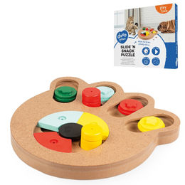Duvo+ Slide n Snack Puzzle Pfote Intelligenzspielzeug für Hunde und Katzen Welpen – Bild 1 von 4