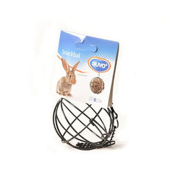 Produktbild von Duvo+ Snackball Intelligenzspielzeug für Nagetiere Schwarz - 1 Stk.