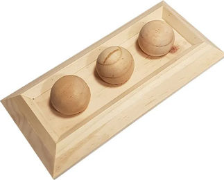 Duvo+ Sniffle n Snack Puzzle Fay Intelligenzspielzeug aus Holz für Kaninchen 28x13x6cm – Bild 1 von 9