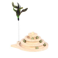 Produktbild von Duvo+ Spin n Play Katzenspielzeug aus Holz mit Catnip