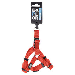 Produktbild von Duvo+ Step in Classic Norwegergeschirr für Hunde aus Nylon in Rot Größe XS