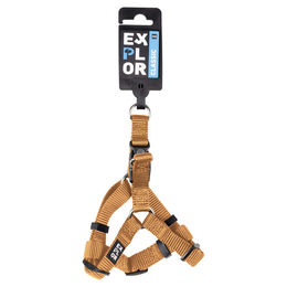 Produktbild von Duvo+ Step in Fashion Hundegeschirr aus Nylon Braun Größe XS