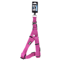 Produktbild von Duvo+ Step in Fashion Hundegeschirr aus Nylon in Fuchsia Größe L