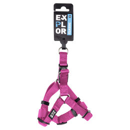 Produktbild von Duvo+ Step in Fashion Hundegeschirr aus Nylon in Rosa Größe XS