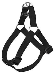 Duvo+ Step In Hundegeschirr aus Nylon Schwarz 50-65 cm – Bild 1 von 3