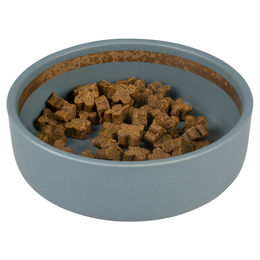 Duvo+ Stone Hush Futternapf aus Keramik für Hund und Katze Blau 350 ml - 350 ml – Bild 1 von 5
