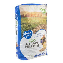 Duvo+ Strohpellets für Nagetiere und Vögel 8 kg / 20 l - 8 kg – Bild 1 von 4