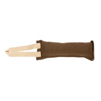 Produktbild von Duvo+ Supa Biting Roll Canvas Stoff Dummy Kauspielzeug für Hunde Größe M Braun