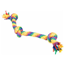 Produktbild von Duvo+ Sweater-Seil 3 Knoten Hundespielzeug bunt 63x7 cm