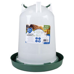 Produktbild von Duvo+ Tränke für Hühner aus Kunststoff transparent/grün mit 10 Liter Fassungsvermögen