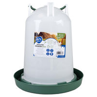 Produktbild von Duvo+ Tränke für Hühner aus Kunststoff transparent/grün mit 10 Liter Fassungsvermögen