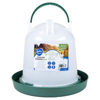 Produktbild von Duvo+ Tränke für Hühner aus Kunststoff transparent grün weiß 7 Liter