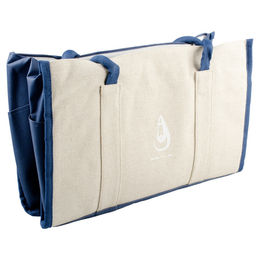Duvo+ Transportbox Saint-Tropez für kleine Hunde und Katzen beige wasserdicht aus Stoff – Bild 1 von 7