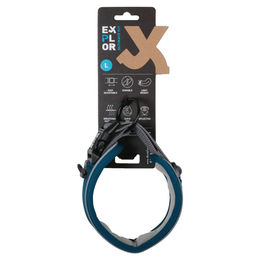 Duvo+ Ultimate Fit Control Halsband für Hunde Classic Petrol Blau Größe L aus Neopren wasserabweisend - 1 Stk. – Bild 1 von 3