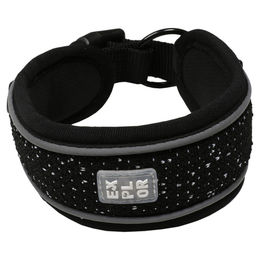 Duvo+ Ultimate Fit Control Hundehalsband Schwarz XL mit Neopren und wasserabweisender Eigenschaft - 1 Stk. – Bild 1 von 3