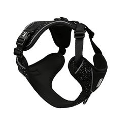Duvo+ Ultimate Fit No-Pull Hundegeschirr Granit Schwarz Größe M wasserfest – Bild 1 von 3