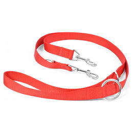 Duvo+ Verstellbare Hundeleine aus Nylon in Rot 200 cm - 200 cm – Bild 1 von 5