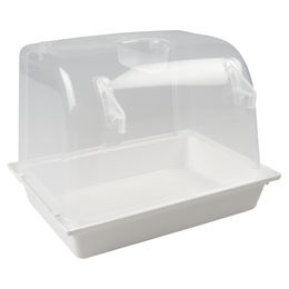 Duvo+ Vogelbadewanne XL Weiß aus Kunststoff – Bild 1 von 2