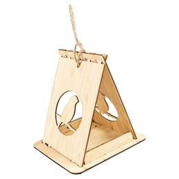 Duvo+ Vogelfutterhaus Kyoto aus Bambus in Natur Braun – Bild 1 von 3