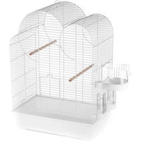 Produktbild von Duvo+ Vogelkäfig Eliza weiß 54x34x75 cm