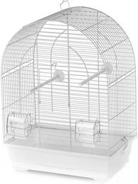 Duvo+ Vogelkäfig Lusi 1 Weiß 39x25x53cm aus Metall – Bild 1 von 7