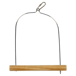 Produktbild von DUVO+ Vogelschaukel aus Holz für Vögel und Papageien