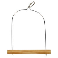 Produktbild von DUVO+ Vogelschaukel aus Holz für Vögel und Papageien