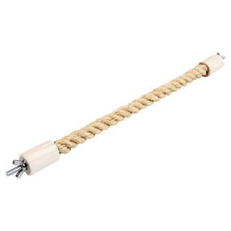 Produktbild von Duvo+ Vogelschaukel aus Naturmaterialien als Kletterseil beige Größe S