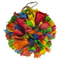 Produktbild von Duvo+ Vogelspielzeug Pompon aus Maisblättern bunt Größe S