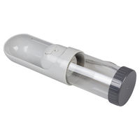 Produktbild von Duvo+ Wasserflasche Compact Reiseapf für Hunde Grau 300 ml - 300 ml