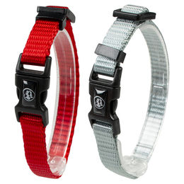 Duvo+ Welpenhalsband aus Nylon bunt 20-35 cm – Bild 1 von 2