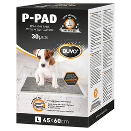 Duvo+ Welpenunterlagen Carbon Größe L 30 Stück - 30 x 45 cm – Bild 1 von 4