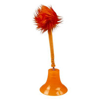 Produktbild von Duvo+ Wobble 'n Play Spring Katzenspielzeug aus Plüsch Orange 31,5 x 10,3 x 10,3 cm