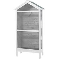 Produktbild von Duvo+ Woodland Asti Cottage Vogelvoliere im Landhaus-Stil 82 x 40 x 160 cm