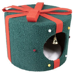 Duvo+ Xmas Katzenhaus grün/rot – Bild 1 von 1