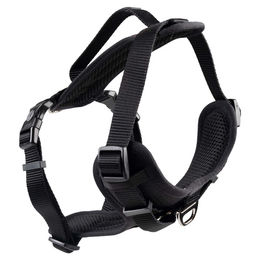 Produktbild von Duvo+ Y-Geschirr Classic aus Nylon für Hunde in Schwarz Größe XL