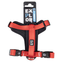 Produktbild von Duvo+ Y-Geschirr Classic aus Nylon in Rot Größe XS