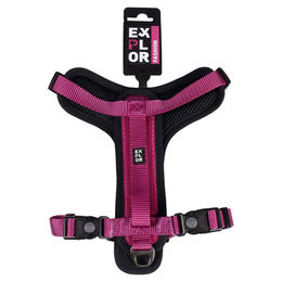 Produktbild von Duvo+ Y-Geschirr Fashion Fuchsie aus Nylon in Rosa Größe S