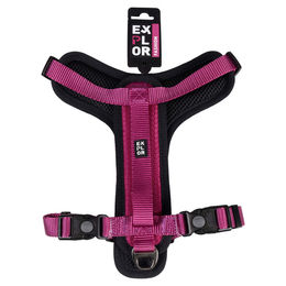 Produktbild von Duvo+ Y-Geschirr Fashion Fuchsie Rosa Nylon Größe XL