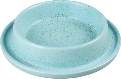 Duvoplus Anti-Verschütten Futternapf Stone Speckle Türkis - 430 ml – Bild 1 von 1