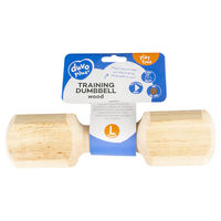 Produktbild von Duvoplus Apportierholz Hantel aus Holz für Hunde Größe L - 475 g