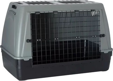 Produktbild von Duvoplus Baron Eco Transportbox für Hunde aus Kunststoff in Grau