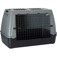 Produktbild von Duvoplus Baron Eco Transportbox für Hunde aus Kunststoff in Grau