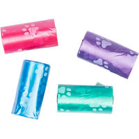 Produktbild von Duvoplus Classic Hundekotbeutel gestreift bunt 4er Pack mit 80 Stück