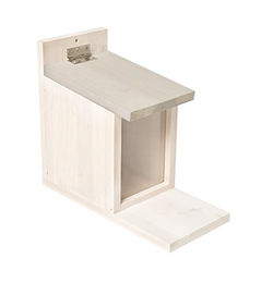 Produktbild von Duvoplus Eichhörnchenhaus Cottage aus Holz in Weiß 27x23x12,5cm - 1 Stk.